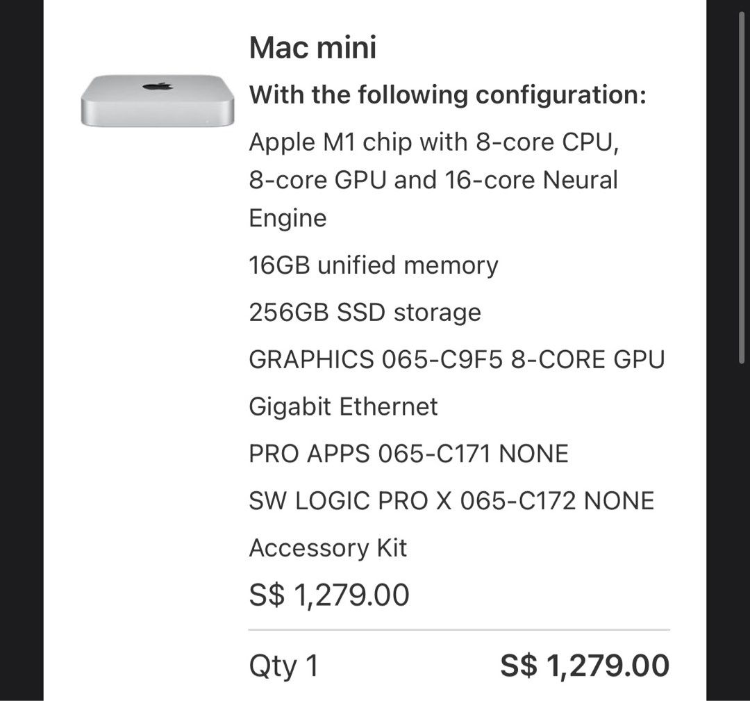 Apple M1 Chip Mac Mini 2021 16gb Mac Mini 2024 Apple M4 10-core