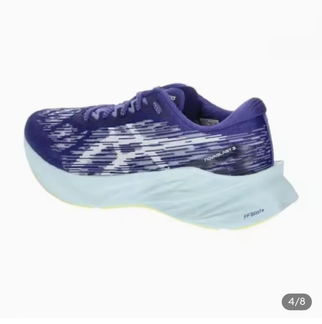 Asics novablast 3 (Category: Other Sports Equipment and Supplies) located in Singapore. Submitted by kailin_tans (Listing ID 1335502516, Image 2). Description: asics novablast 3 retail $199 selling for $150 as size did not fit Us 8.5 ladies.