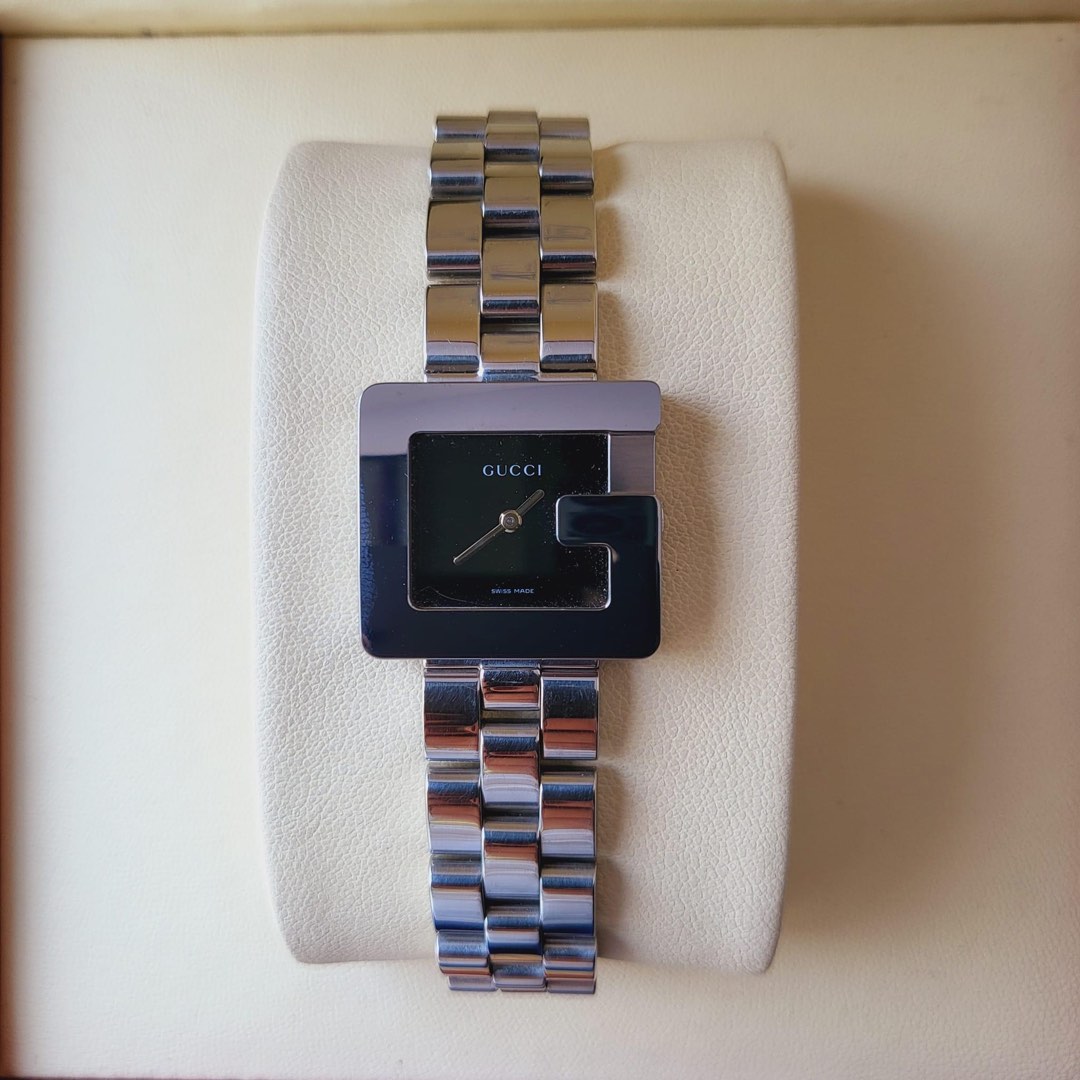 Authentic Gucci 3600L Ceramic bezel watch for women