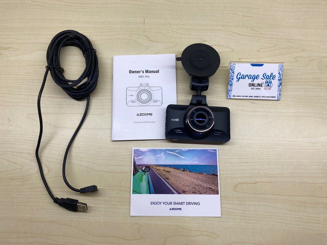 AZDOME M01 PRO - Front Camera (Category: Audio, Video, Alarm and other Electronic Accessories) located in Guimba. Submitted by garagesaleonline2024 (Listing ID 1335590281, Image 1). Description: AZDOME M01 PRO - Front Camera only ✅ For second-hand goods, be sure to check the photos! What you see is what you get exept for minimal scratches it is second hand item but authentic. ✅ Please contact us before purchasing if you have any questions! We wil
