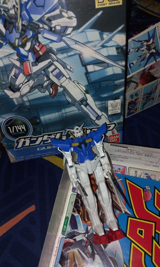 BANDAI Gundam Exia 1/144 Collection Model (Category: Gundam & Model Kits) located in Quezon City. Submitted by kazuh_a (Listing ID 1335549081, Image 3). Description: •Height: 18.3m •Weight: 57.2t •Rfs: Decluttering.