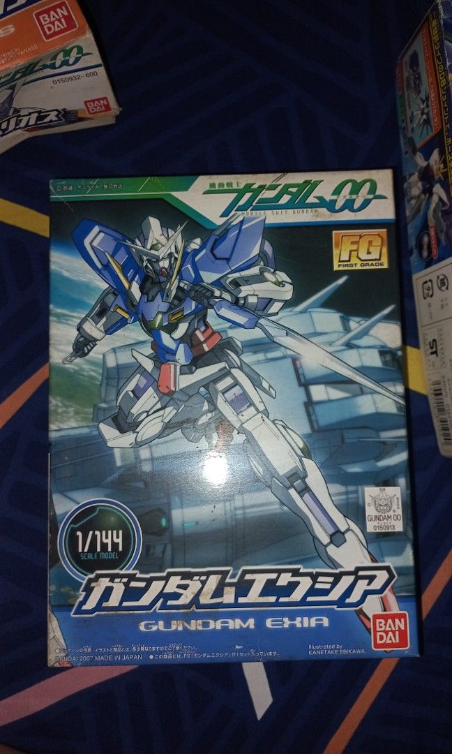 BANDAI Gundam Exia 1/144 Collection Model (Category: Gundam & Model Kits) located in Quezon City. Submitted by kazuh_a (Listing ID 1335549081, Image 1). Description: •Height: 18.3m •Weight: 57.2t •Rfs: Decluttering.