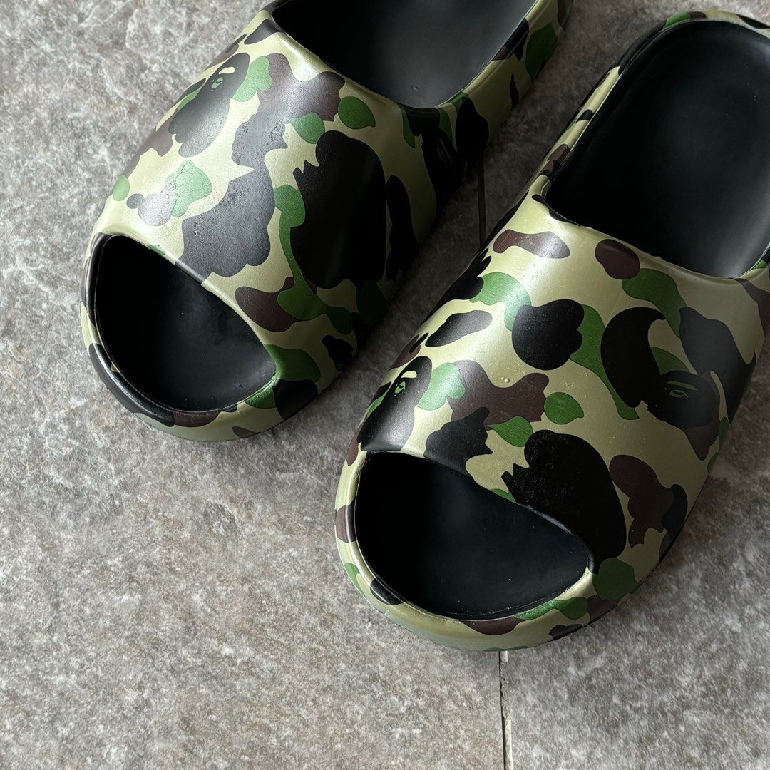 BAPE 1ST CAMO shop SLIDE SANDALS