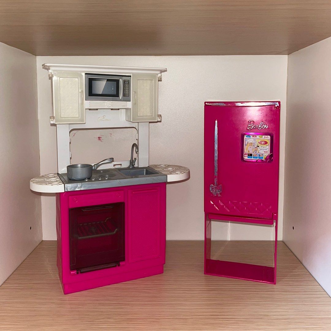 Barbie kitchen set games hot sale