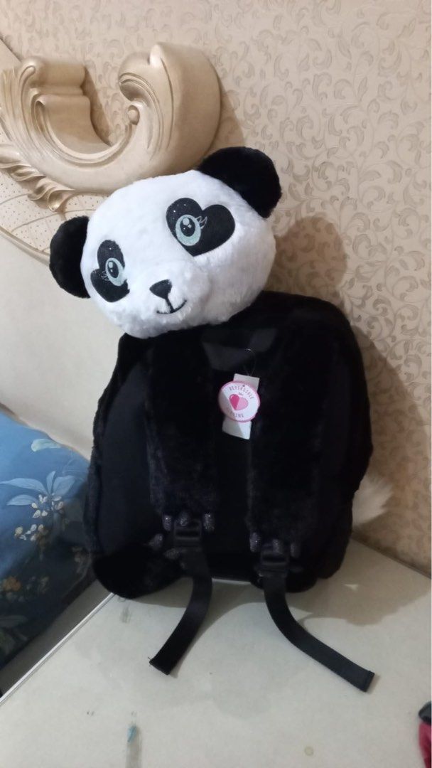 Justice panda critter backpack outlet