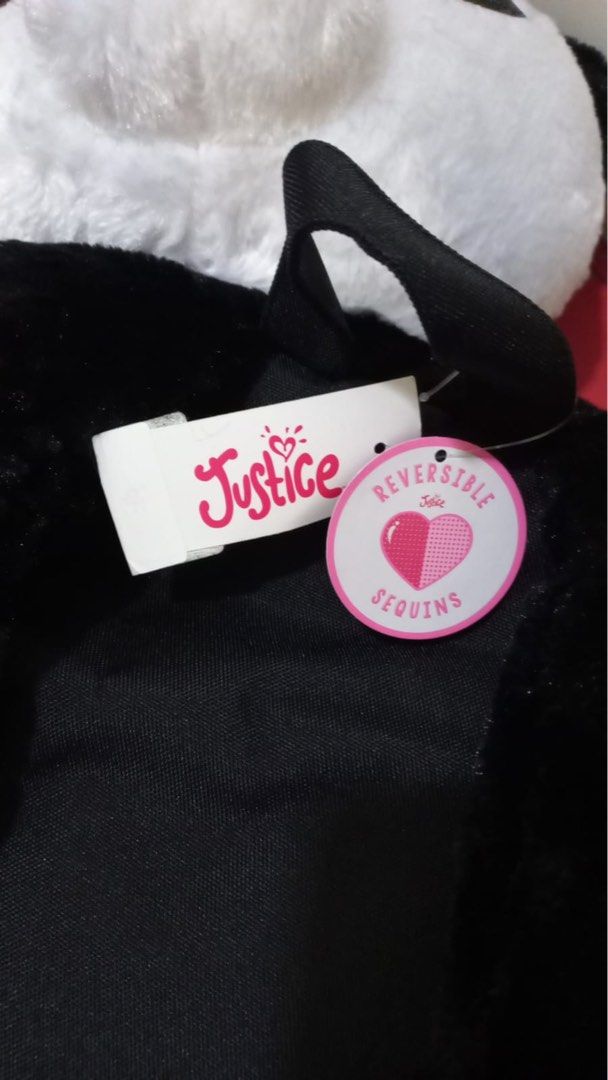 BISA NEGO] [new with tag NWT] is Justice Panda Critter Backpack