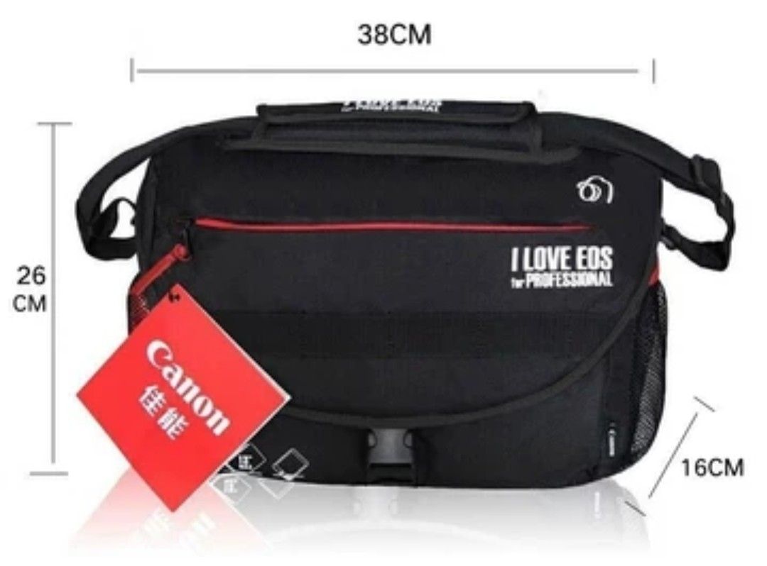Canon EOS camera bag (Category: Camera Bags & Carriers) located in Baguio. Submitted by jayrgijc52758 (Listing ID 1335566004, Image 2). Description: Canon EOS camera bag new with tag puwede pang regalo 1500.