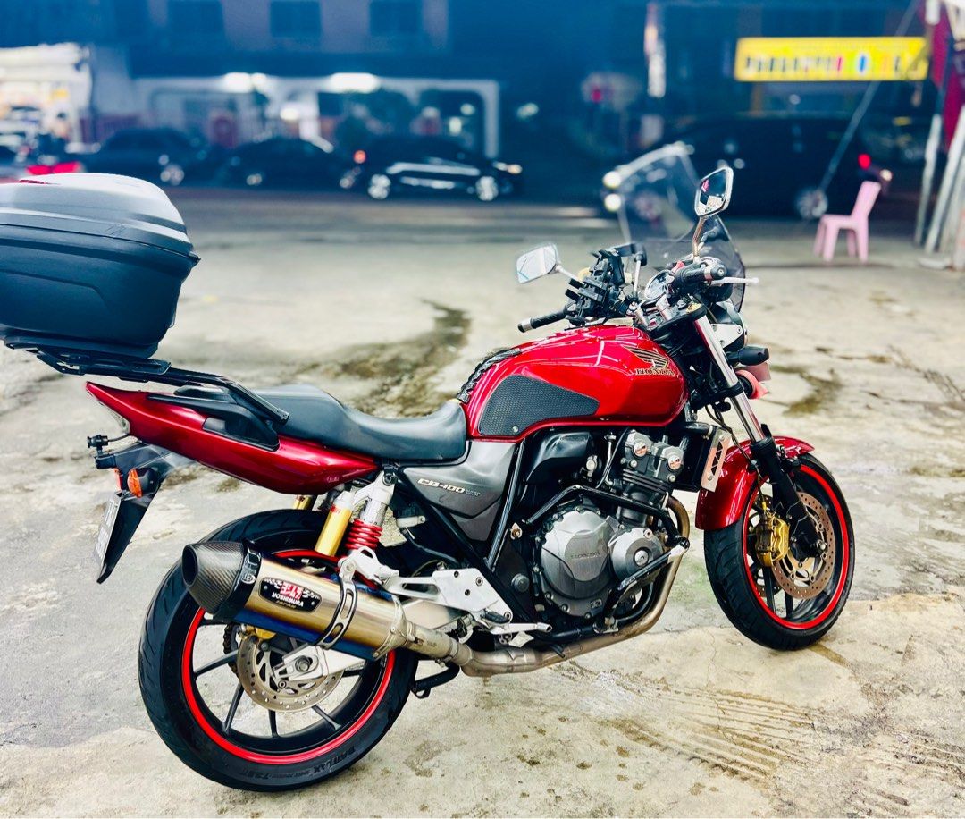 Super 4 CB400 Revo 2 with Yoshimura titanium R77 Motorcycles Motorcycles for Sale Class 2A on Carousell