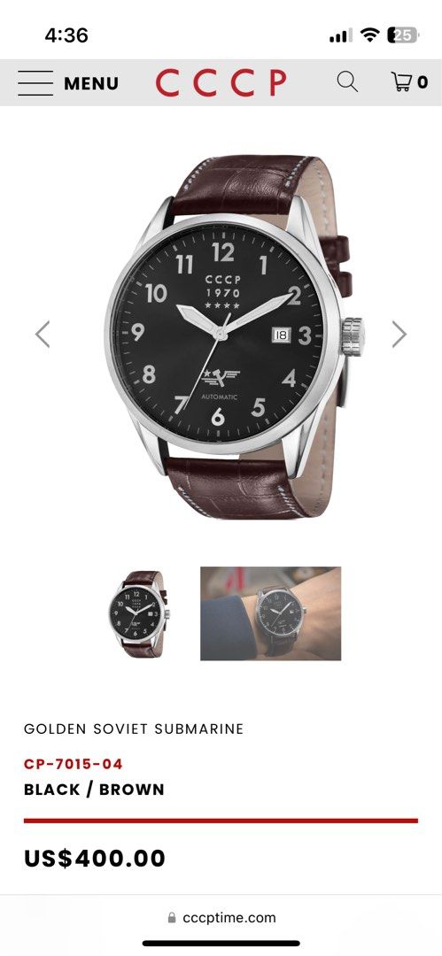 Cccp 1970 watch hotsell