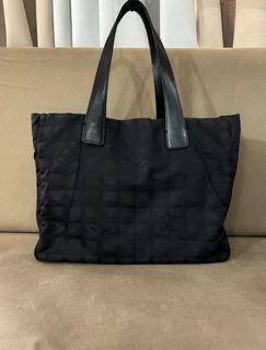 Chanel Travel Line Jacquard Tote