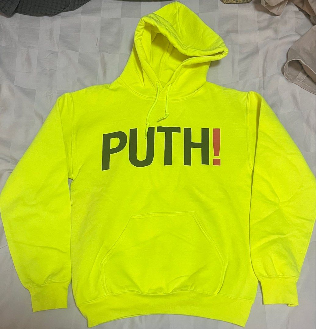 Charlie Puth Neon Yellow Hoodie Merch Women s Fashion Coats Jackets and Outerwear on Carousell