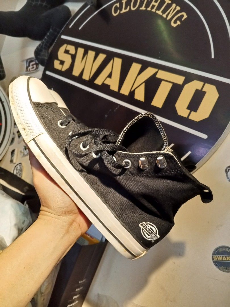 Converse all star x Dickies shoes size 9 Men s Fashion Footwear Sneakers on Carousell