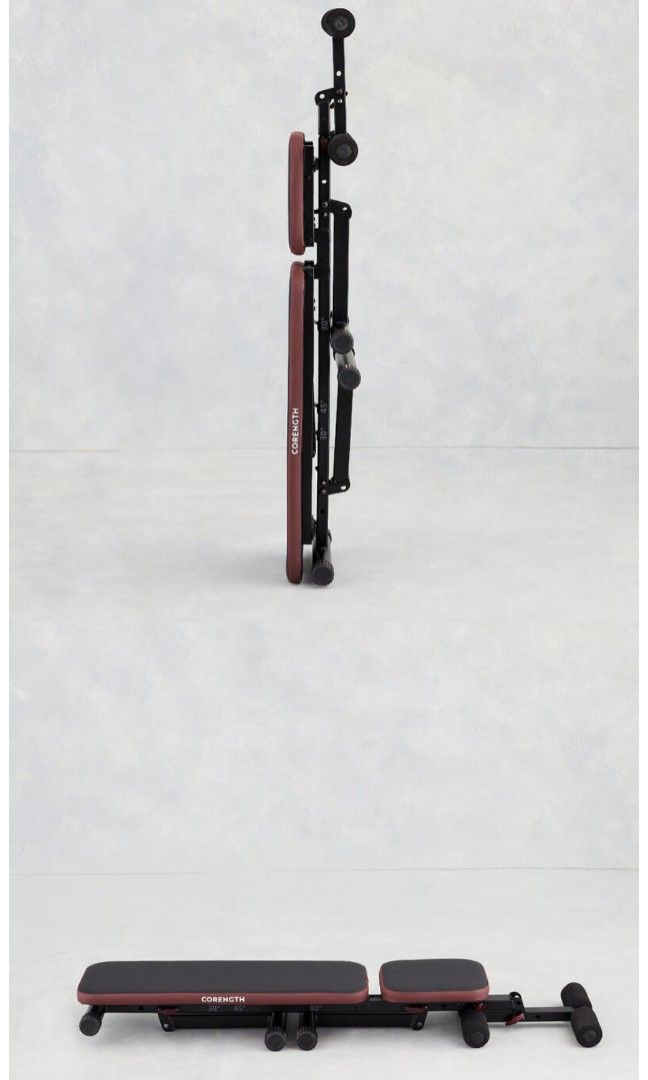 Decathlon Adjustable Bench Sports Equipment Exercise Fitness Toning Stretching Accessories on Carousell