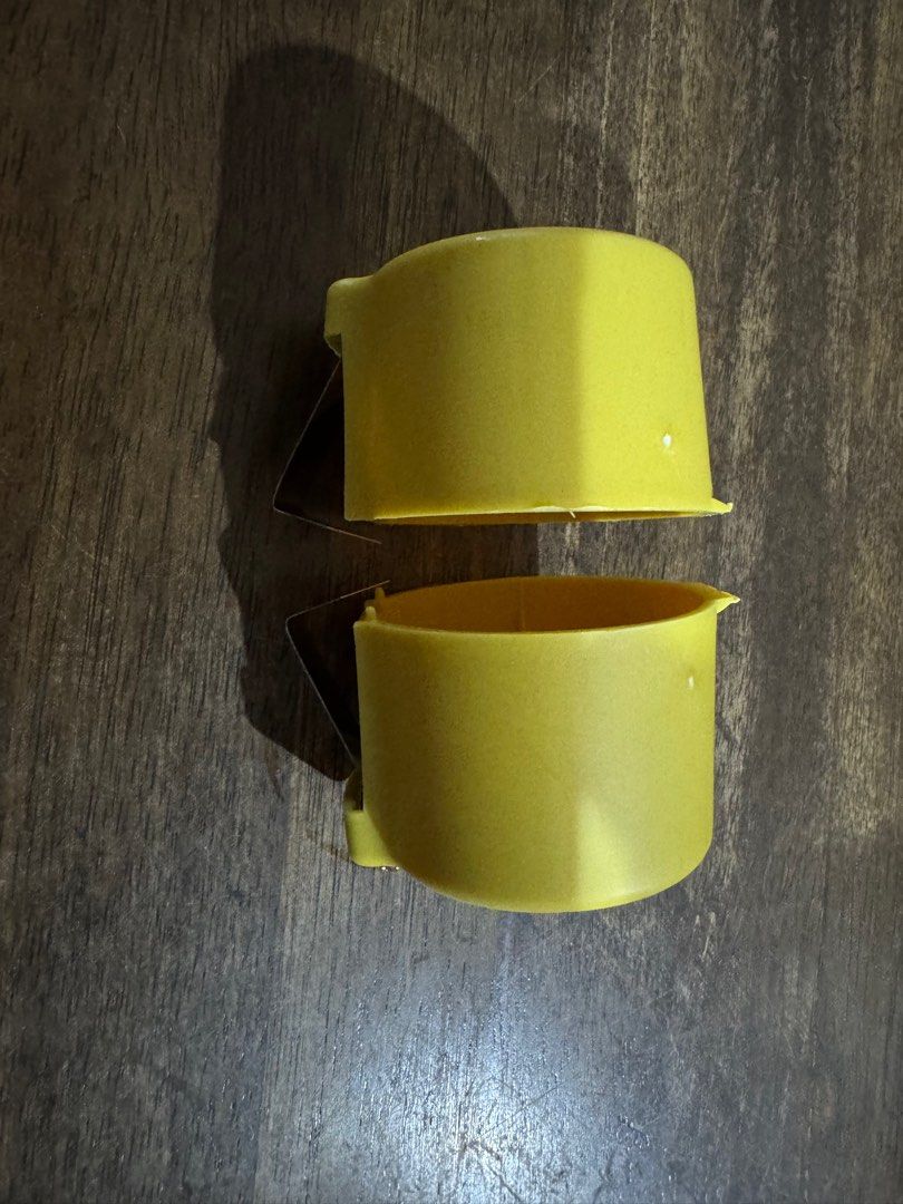 Eggshell Separator (Broken hinge) (Category: Other Kitchenware & Tableware) located in Kuala Lumpur. Submitted by arthurhr93 (Listing ID 1335498281, Image 1). Description: Condition: Brand new with defects (Broken hinge) Price: RM15 (Fixed price) Postage: Free (Whole Malaysia) Note: Once sold, no return/refund request will be entertained #egg #crack #eggshell #shell #opener #cracker #separator #yellow .
