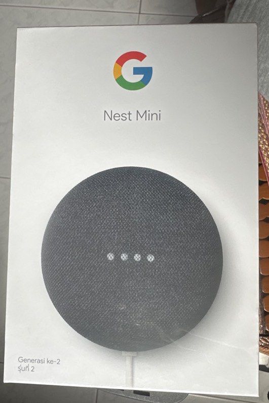 Google Nest Mini Gen 2 (Category: Entertainment Systems & Smart Home Devices) located in Singapore. Submitted by spk42 (Listing ID 1335472731, Image 1). Description: Bluetooth smart google home assistant compatible with spotify, netflix and many other apps. Control your home with just your voice. Colour: Charcoal Price negotiable..