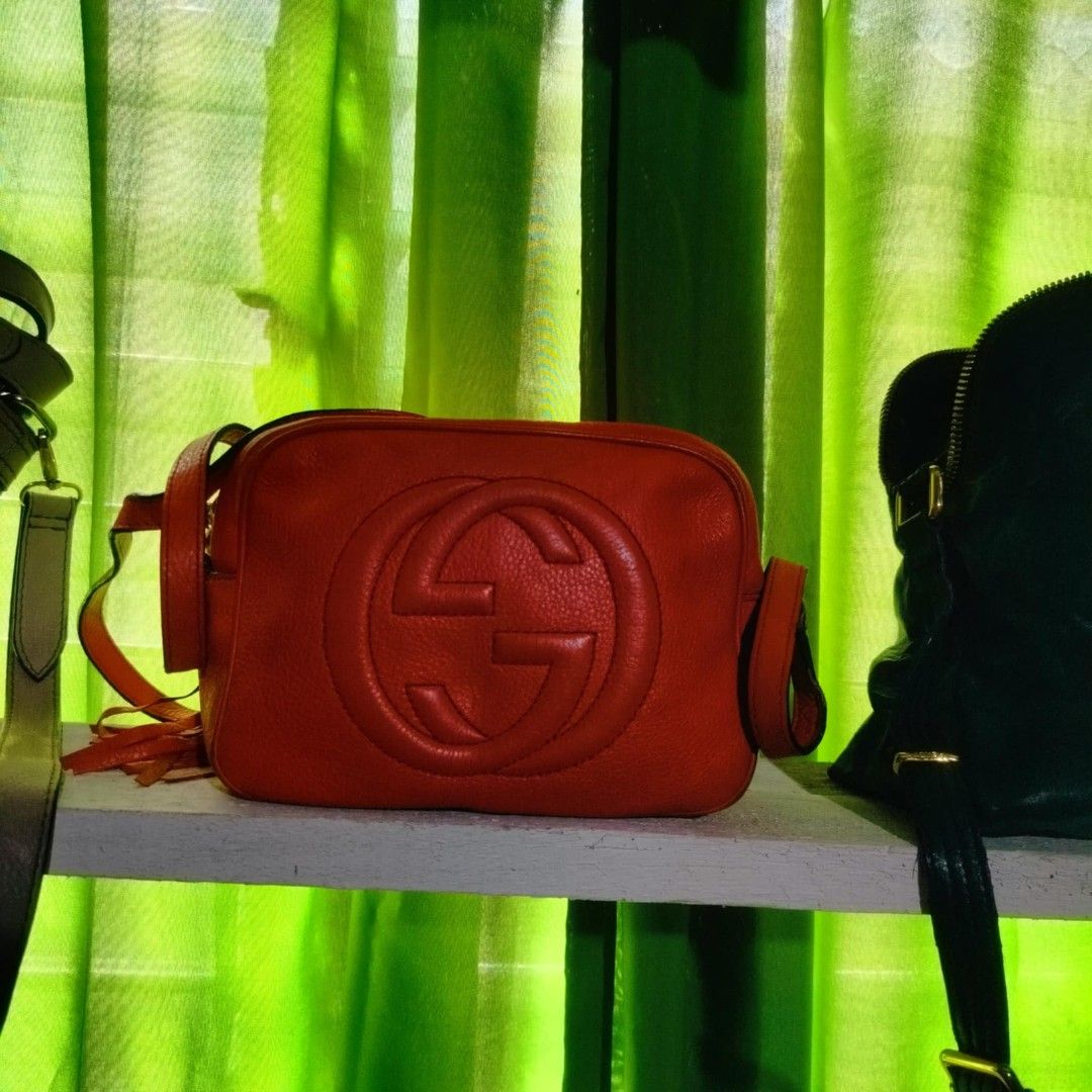 Gucci disco bag green sales