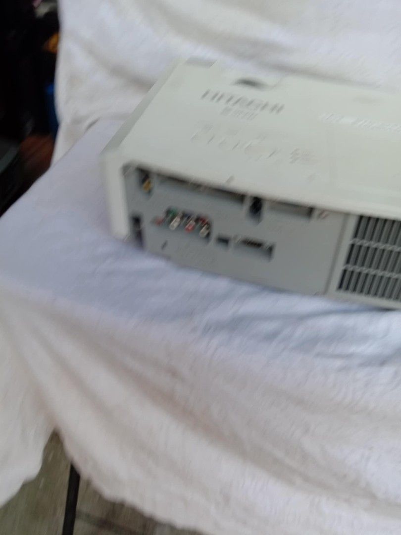 HITACHI LCD Projector 110v ac Tested working Divi Vga Rca input Unit only 2950php (Category: Projectors) located in Quezon City. Submitted by jpnvintageonline (Listing ID 1335424568, Image 2). Description: HITACHI LCD Projector 110v ac Tested working Divi Vga Rca input Unit only 2950php.