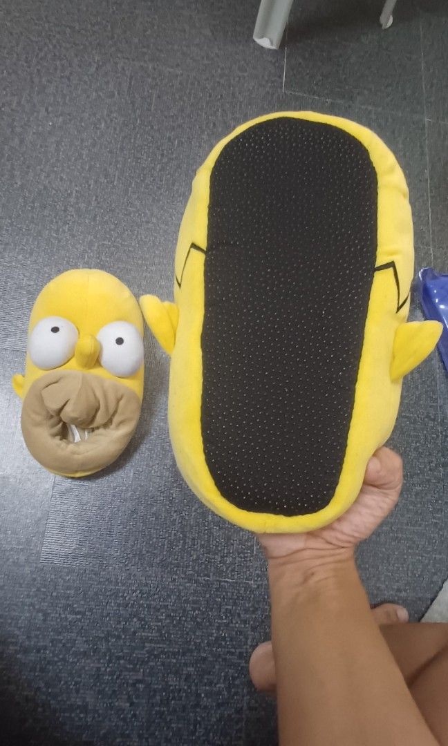 Homer Simpson Slippers Women s Fashion Footwear Slippers and slides on Carousell