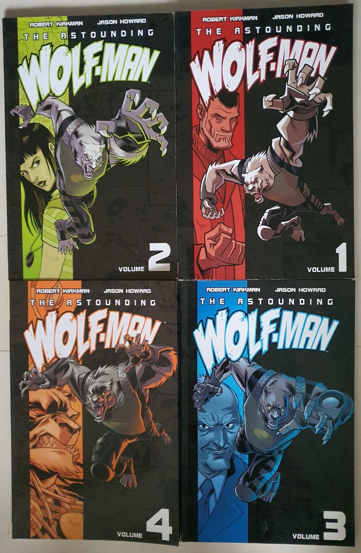 Image Comics The Astounding Wolf-Man Vol 1 - 4 by Robert Kirkman ...