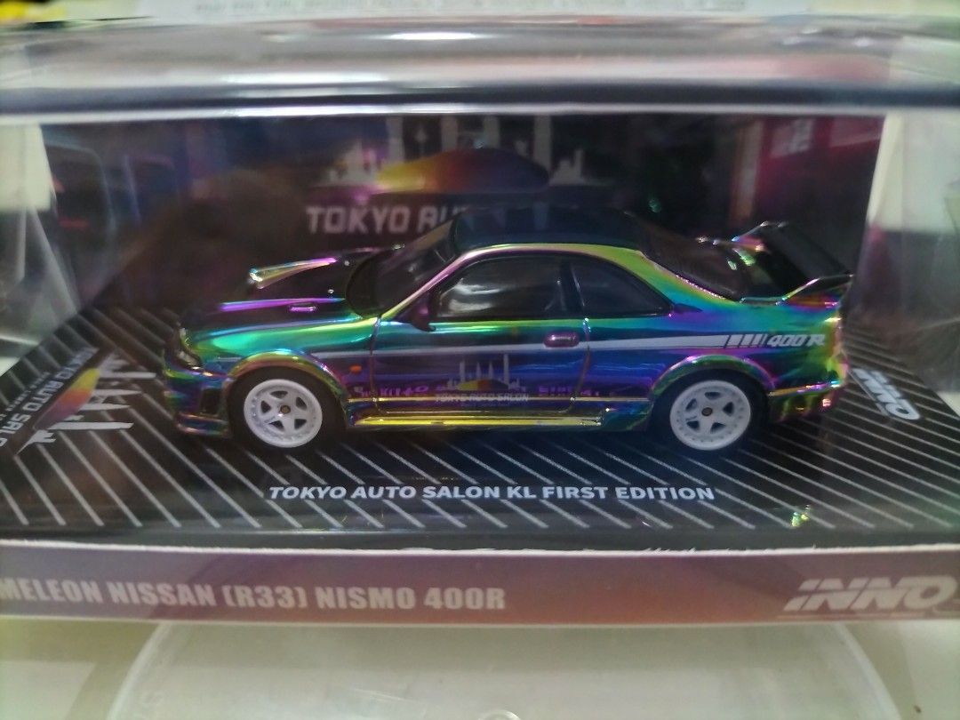 Inno64 TASKL Nissan Skyline R33 Nismo 400R Chameleon Hot Wheels