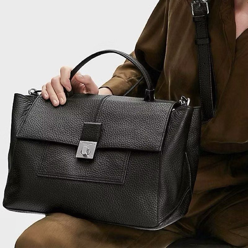 LB Berlin Satchel M Crossbody Sling Laptop Bag Genuine Leather Handbag Women s Fashion Bags Wallets Tote Bags on Carousell