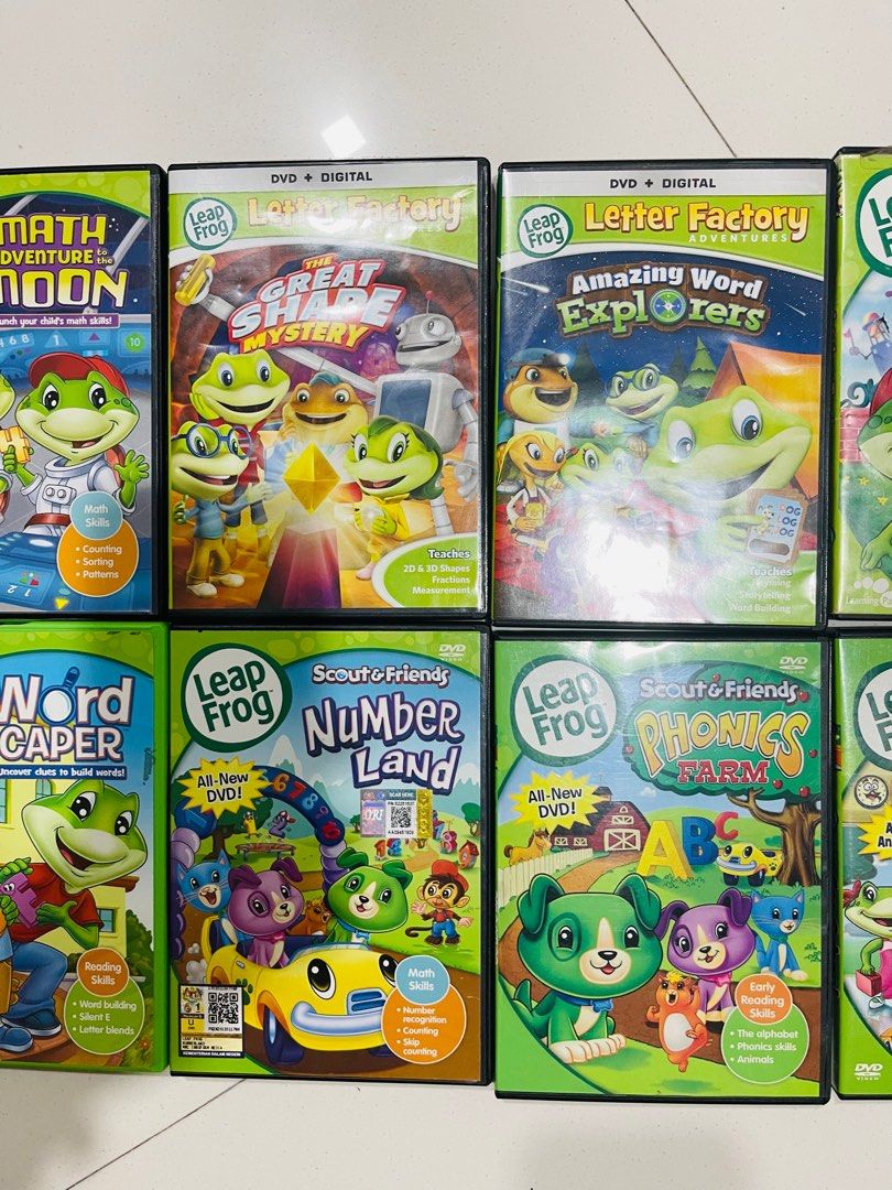 Leapfrog DVD series (Education Learning) for Sale, Babies & Kids