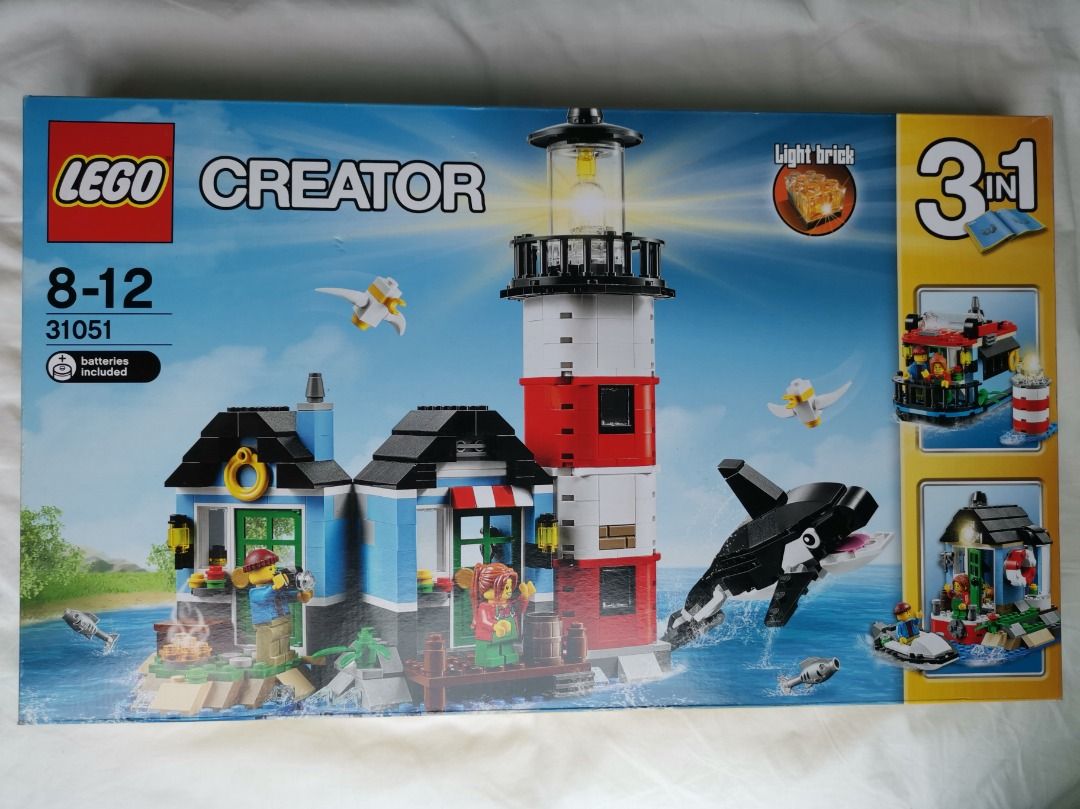 Lego Creator 3 in 1 Lighthouse Point Hobbies Toys Toys Games on Carousell