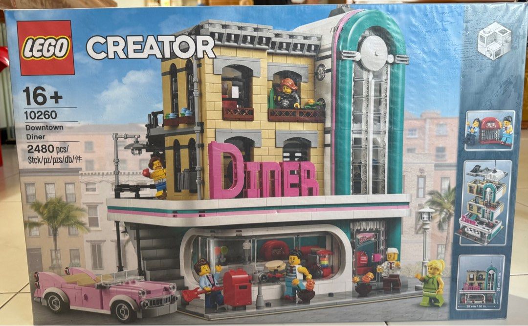 LEGO Creator 10260 Diner Hobbies Toys Toys Games on Carousell