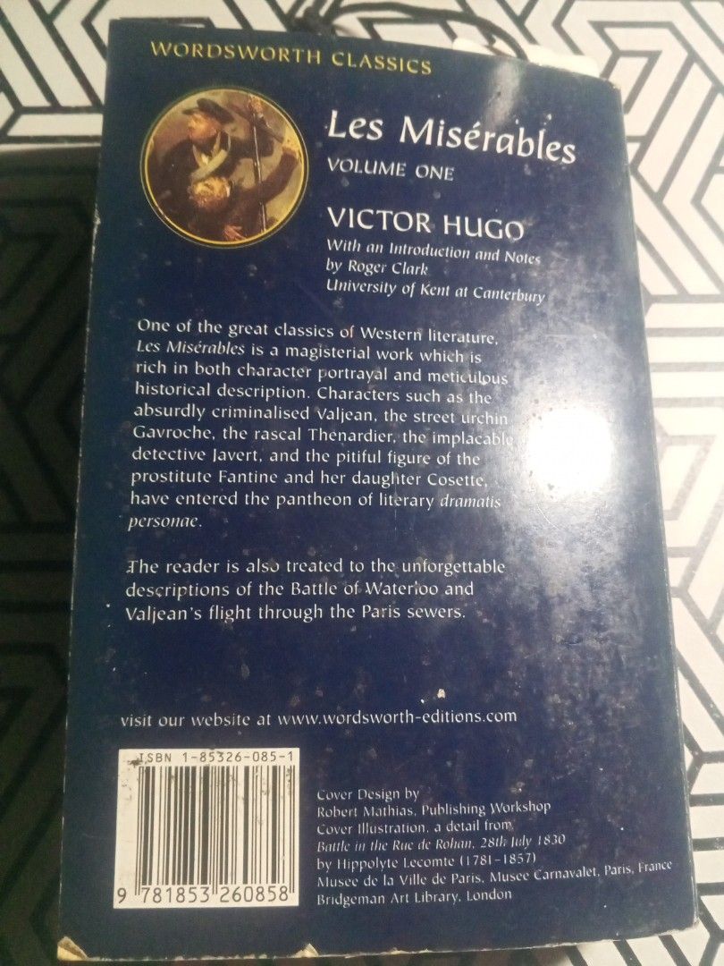 Les Miserables (Category: Storybooks) located in Pasig City. Submitted by rvmerchandise (Listing ID 1335578086, Image 2). Description: .
