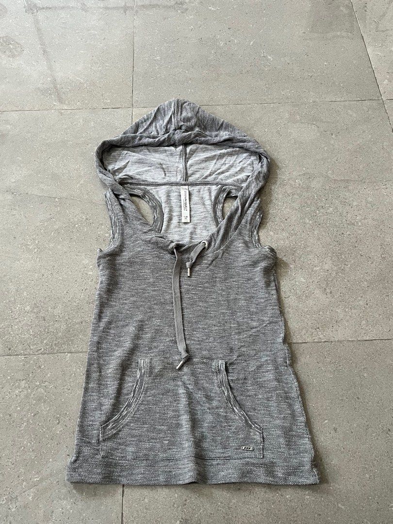 Lorna jane sleeveless hoodie store