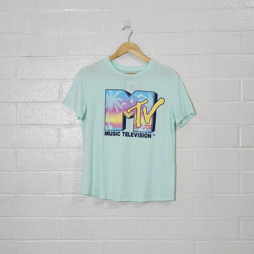 Mtv t shirt topshop hot sale