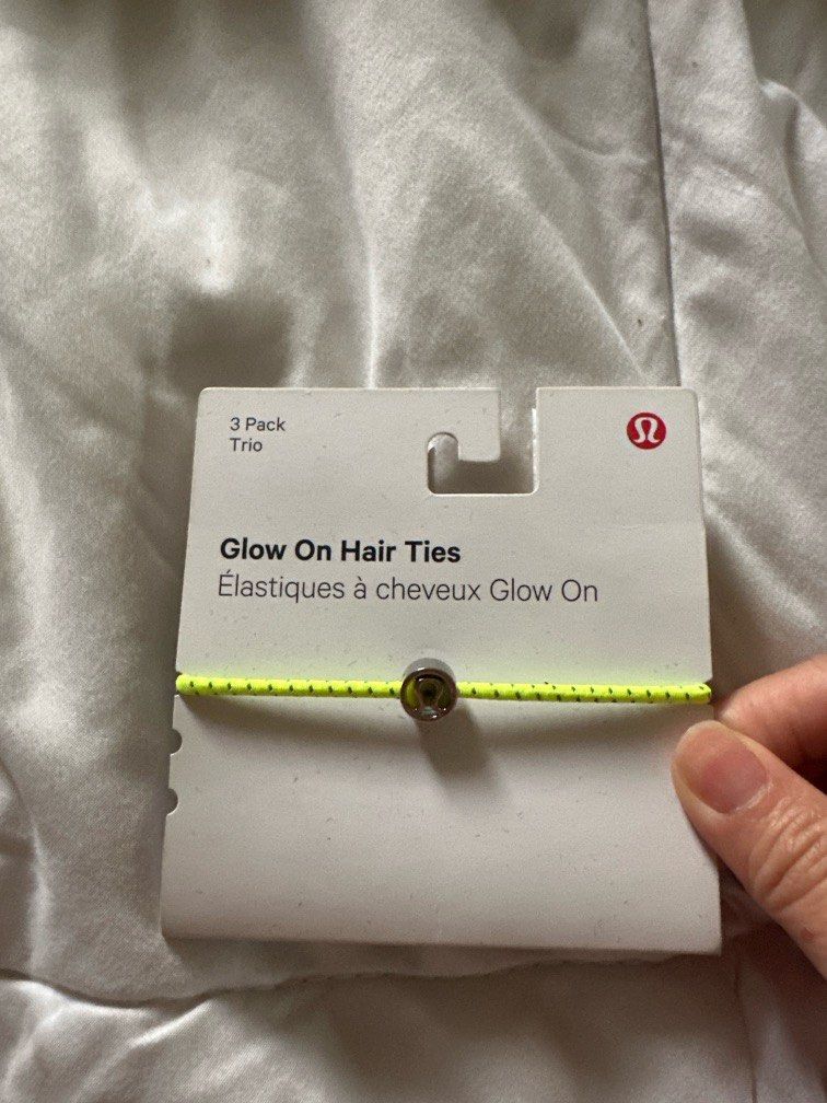 glow on hair ties lululemon