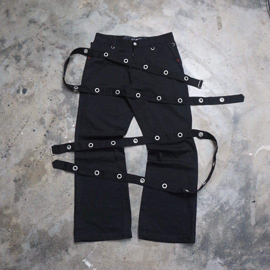 MAD PUNKS bondage pants punk Y2K ストリート MAD PUNKS bondage pants punk Y2K ストリート MAD PUNKS