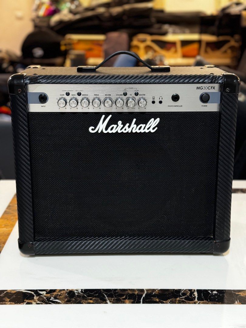 Marshall MG30CFX Guitar Amplifier Audio Soundbars Speakers Amplifiers on Carousell
