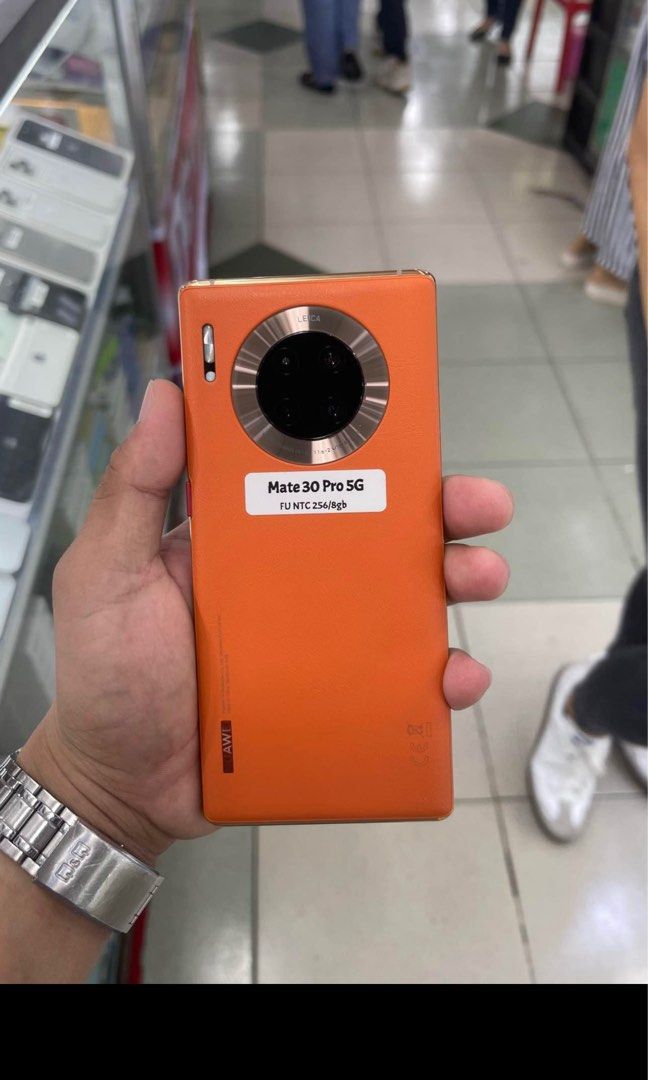 MATE 30 PRO 8/256GB 5G OPENLINE NO ISSUE (Category: Huawei) located in Manila. Submitted by mrkim_gadget (Listing ID 1335546394, Image 1). Description: Onhand| HUAWEI MATE 30 PRO •8/256GB •Openline •99% Smooth •Never been Repaired •No Hidden Issues •Can Reset Anytime •Test to Sawa •NOT Refurb •Unli 3utools INCLUSION CLEAR CASE CHARGER TEMPERD •Mode of payment •Cash •Gcash •Bank Transfer We Open for COD (INYO PO SF) Pick-Up at my Shop in Greenhill