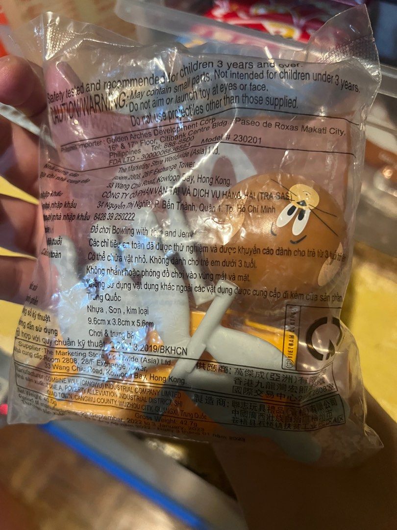 Mcdo Happy Meal Tom & Jerry 2024, Hobbies & Toys, Toys & Games on Carousell
