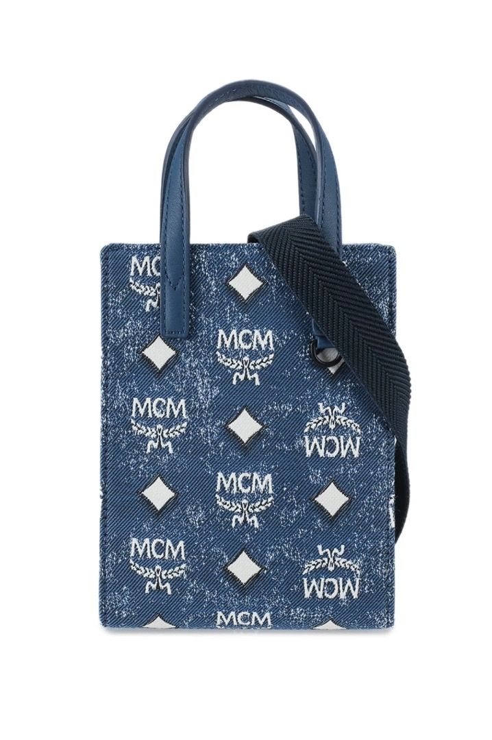 MCM aren denim crossbody (Category: Luxury Bags & Wallets) located in Quezon City. Submitted by AAAAAF14 (Listing ID 1335602435, Image 1). Description: brand new. original price 49k.