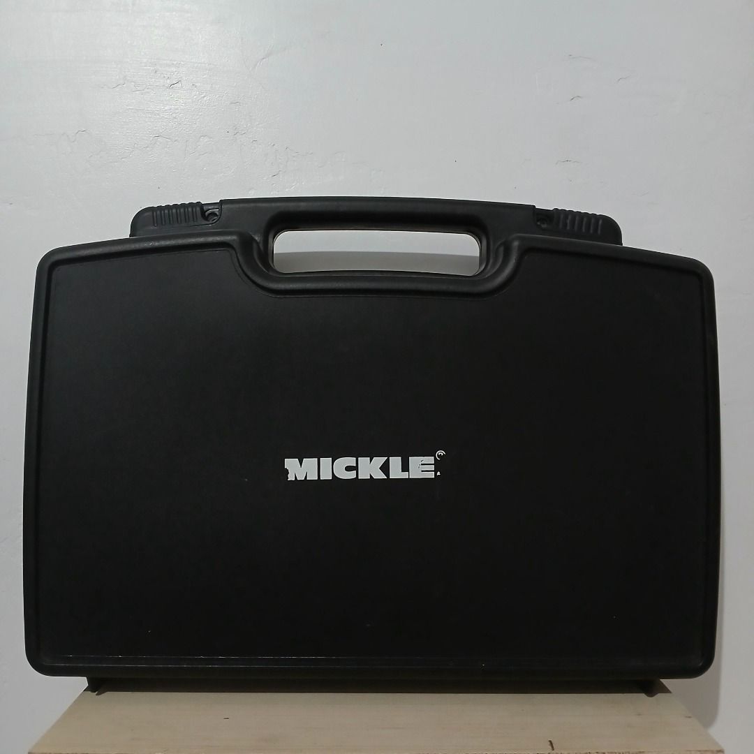 Mickle Drum Mic System (Category: Microphones) located in Taytay. Submitted by gbmusicsolutions2024 (Listing ID 1335526160, Image 1). Description: ⭐️CONDITION: Secondhand, fully functional 🔧INCLUSION: Plastic Hardcase User Manual 4 pcs DMC100 mic clips 2 pcs Mickle PGA57 Dynamic Mics 4 pcs Mickle PGA56 Tom Drum Mic 1 pc Mickle PGA52 Bass Drum mic ISSUE: Minor wearing off on mic body. No effect on sound quality..