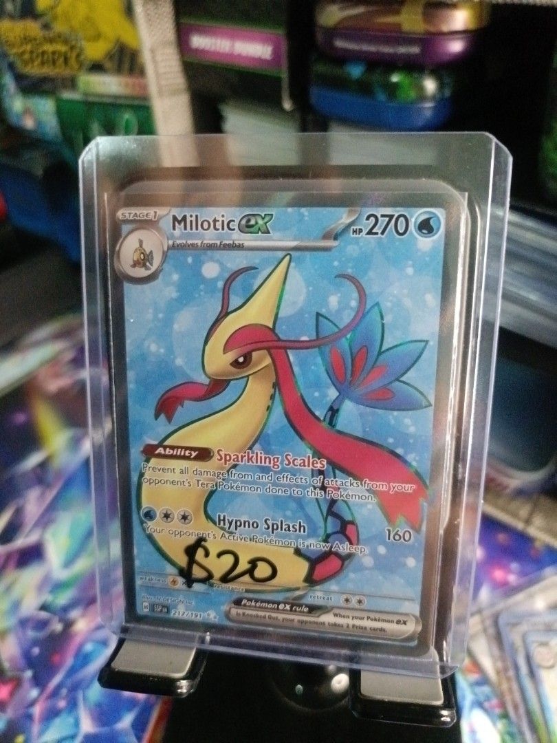 Milotic Ex #217, Hobbies & Toys, Toys & Games on Carousell