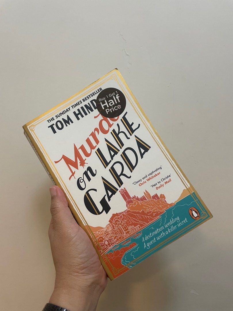 Murder on Lake Garda by Tom Hindle [Avail by Dec 24], Hobbies & Toys ...