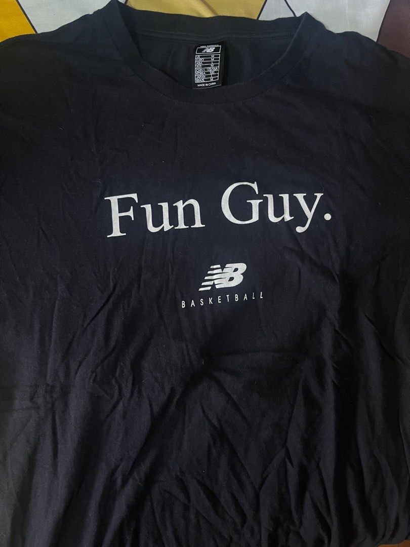 Fun guy new balance shirt for sale on sale