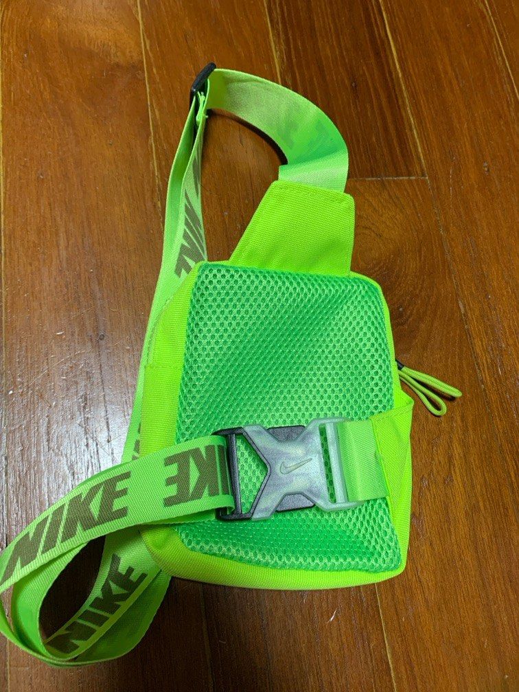 Nike lime green sling bag