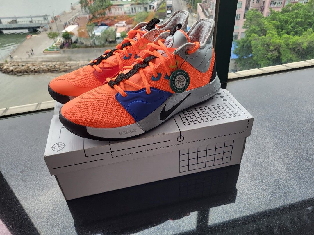 Nike pg 3 nasa 46 30cm paul george basketball shoes PG13 Carousell