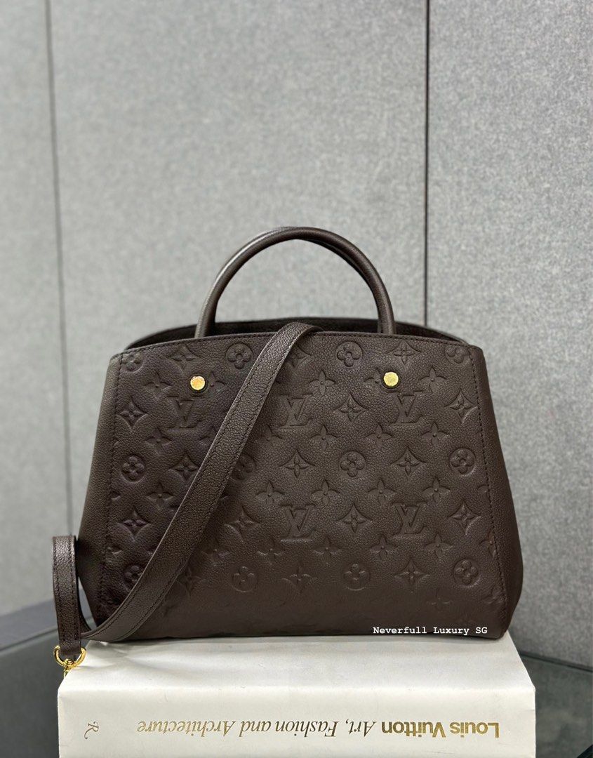 Louis vuitton monogram empreinte montaigne mm clearance