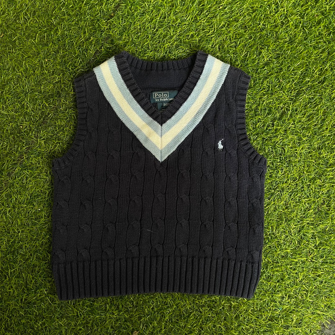 Ralph Lauren Baby Boys Sweater In Navy 2