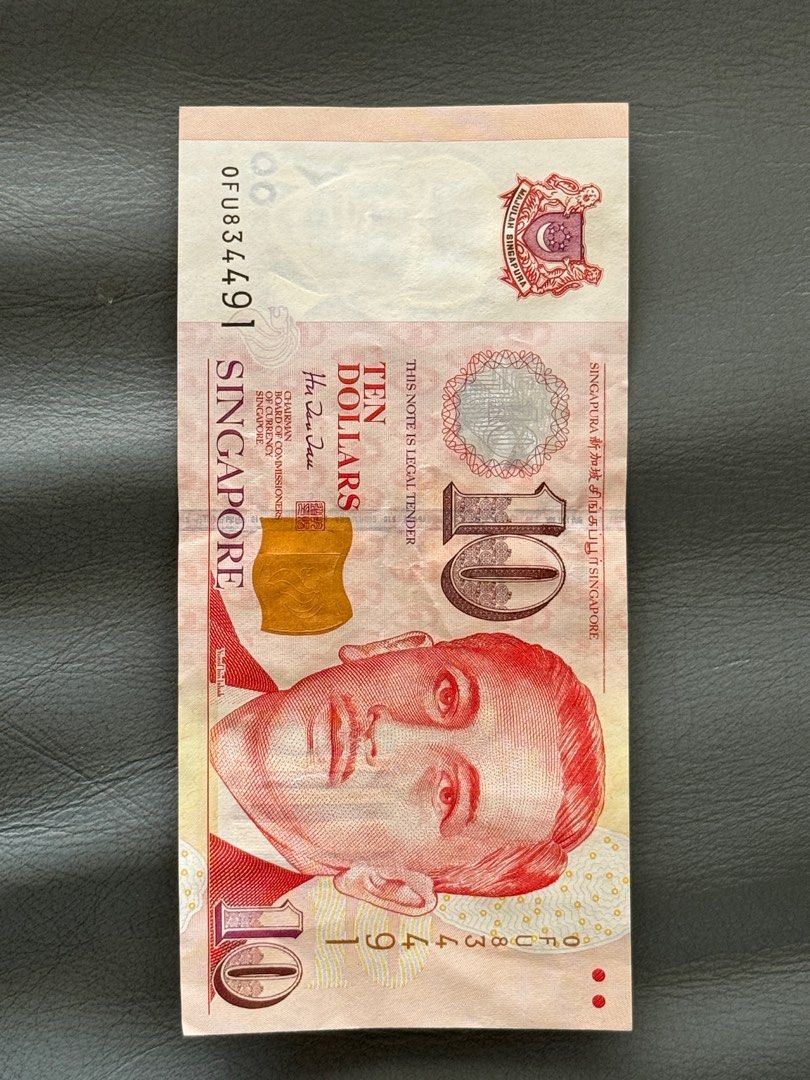 Old $10 SGD note, Hobbies & Toys, Memorabilia & Collectibles, Currency on  Carousell