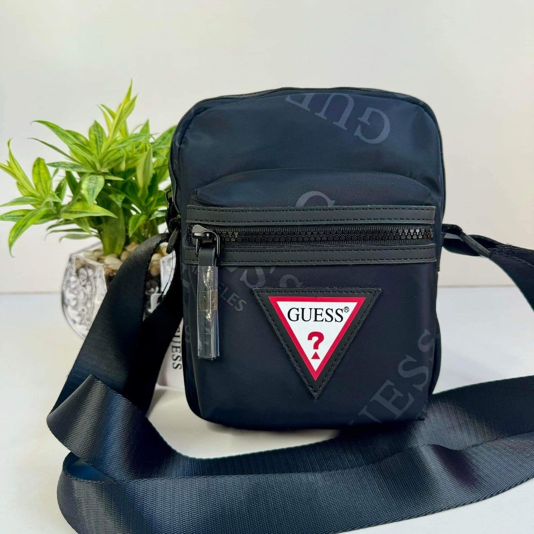 Orig Guess sling bag ONHAND Men s Fashion Bags Sling Bags on Carousell
