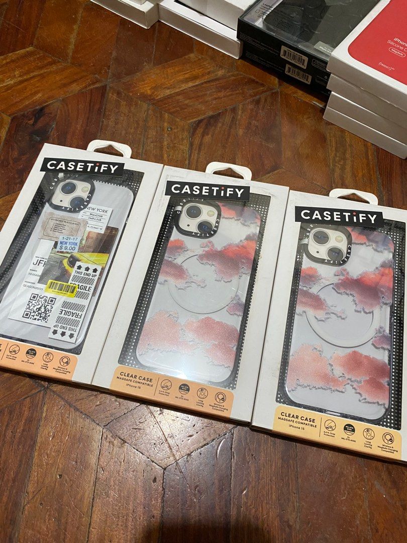 Original Casetify MagSafe Case for iPhone 15 / 14 / 13 (Category: Cases & Sleeves) located in Manila. Submitted by razelysonn (Listing ID 1335557618, Image 1). Description: All original 101% with srp at the back a question you may ask again in the conversation Question: Is it original? Answer: It is, 101% ORIGINAL FIXED PRICE .