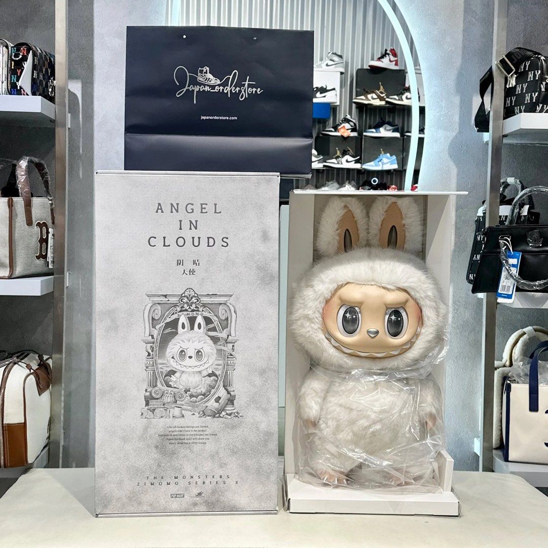 Labubu 大天使 POP MART 泡泡瑪特LABUBU ANGEL IN CLOUNDS ZIMOMO THE MONSTE