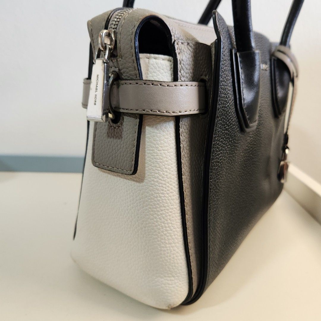 Mercer small pebbled leather belted satchel hotsell